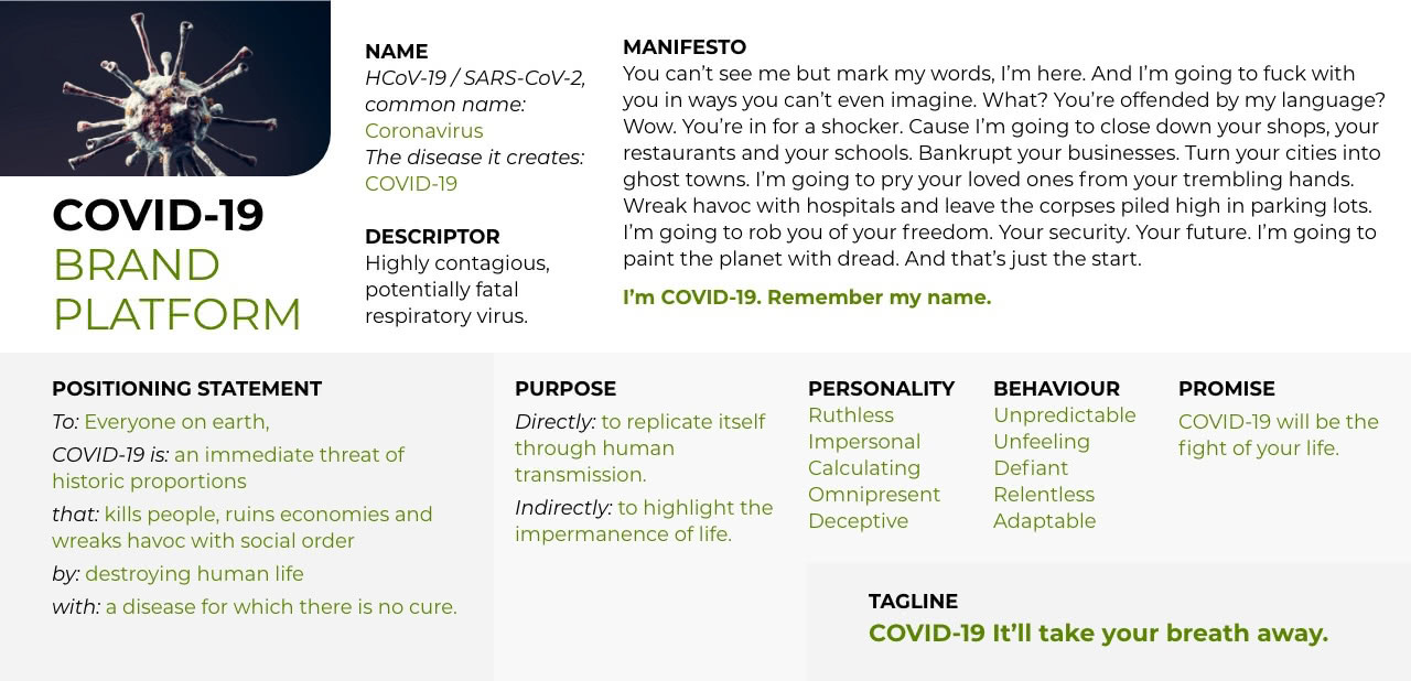 COVID-19 BRAND PLATFORM V1 – 3